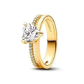 Romantic Heart Crown Ring – 925 Sterling Silver

Exquisite Gold-Tone Heart Ring in 925 Sterling Silver